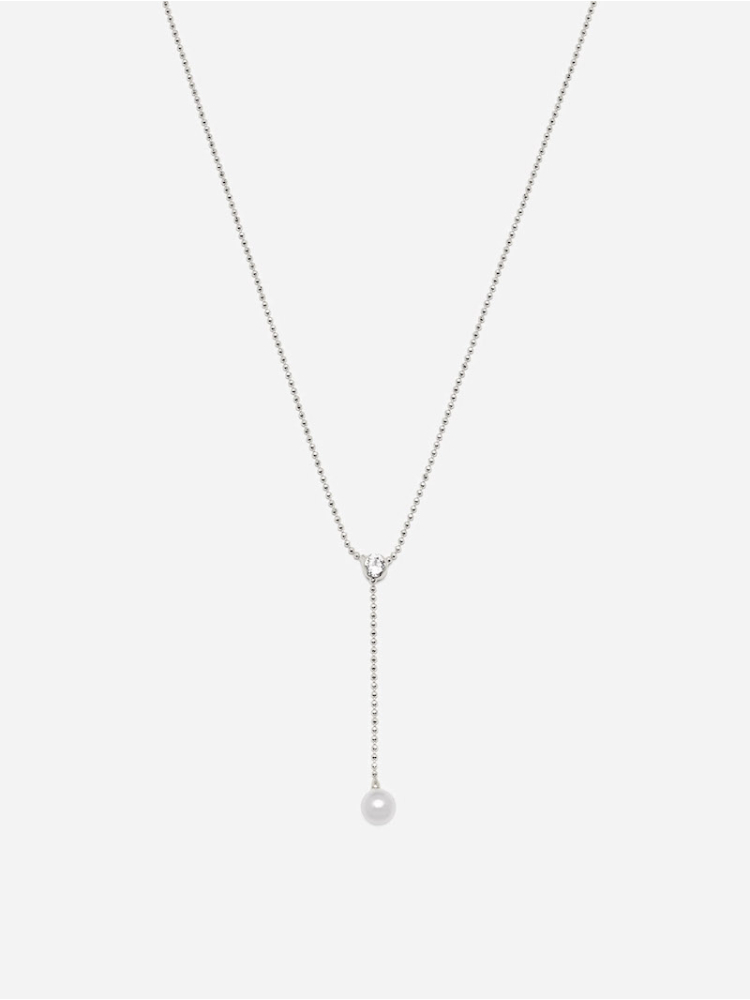 Abrazi Lovey Parel Ketting Zilver main product photo