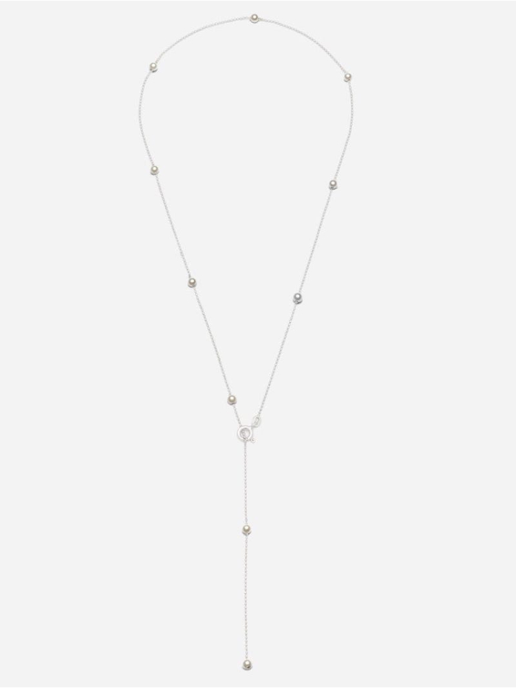 Abrazi Jessie Parel Rugketting Zilver main product photo