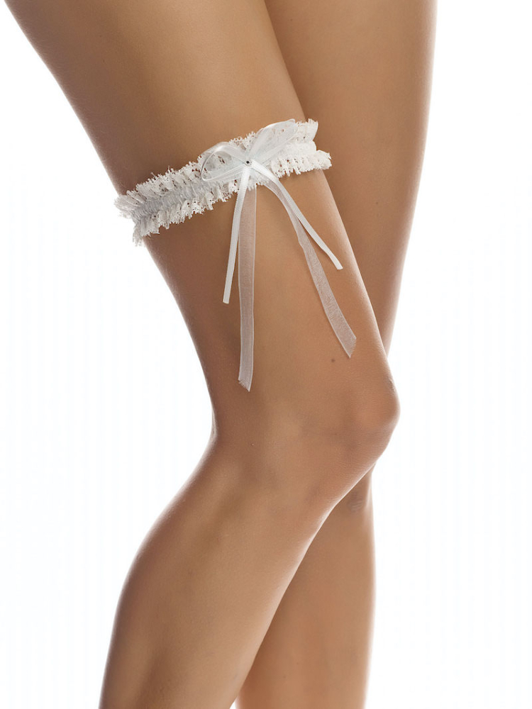 Bianco Evento SB7 Kousenband Swarovski main product photo