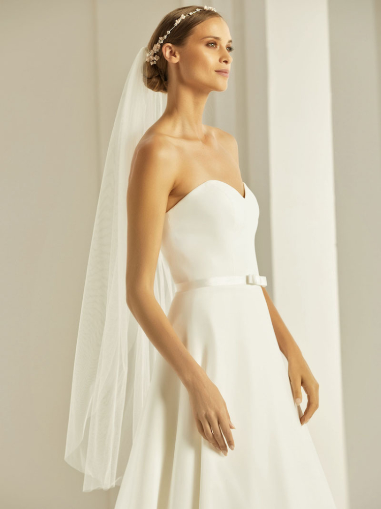 Bianco Evento S303 Sluier - 110 cm main product photo