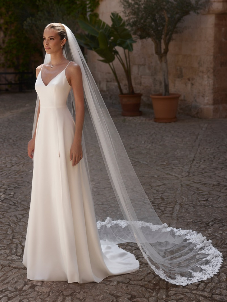 Bianco Evento S514 Sluier - 280 cm main product photo