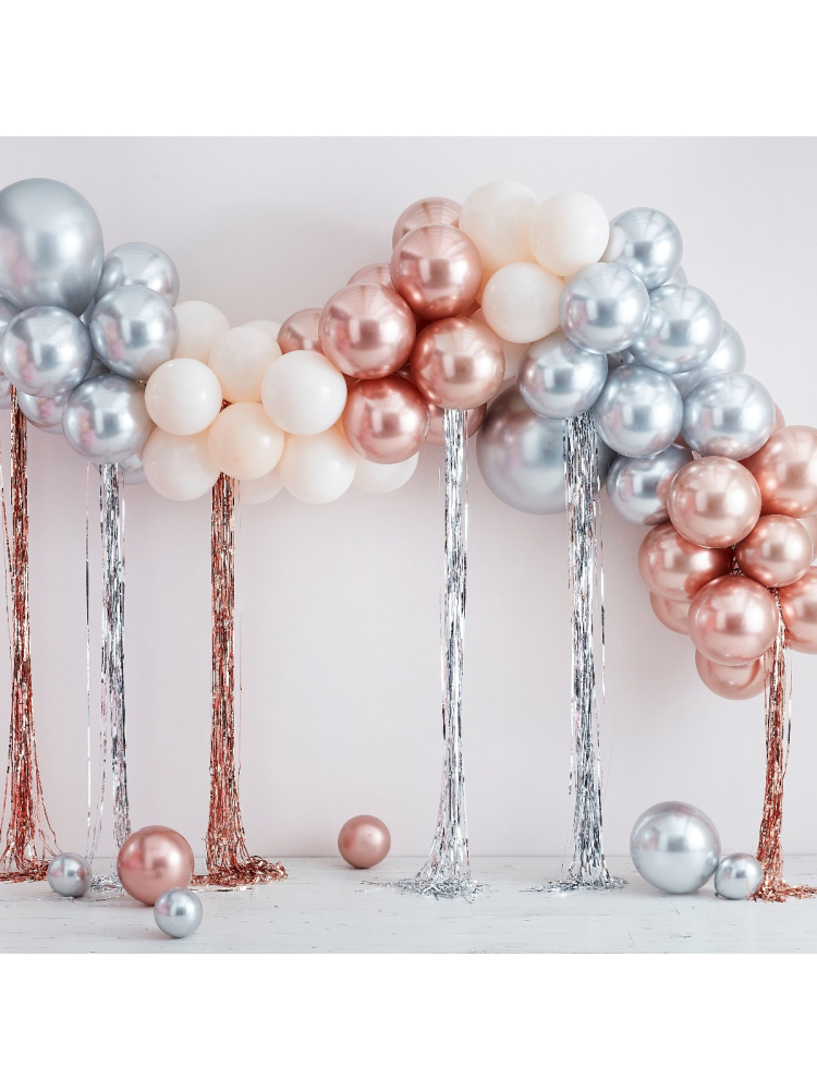 Ginger Ray MIX-407 Mix It Up Metallic & Cream Ballonnenboog main product photo