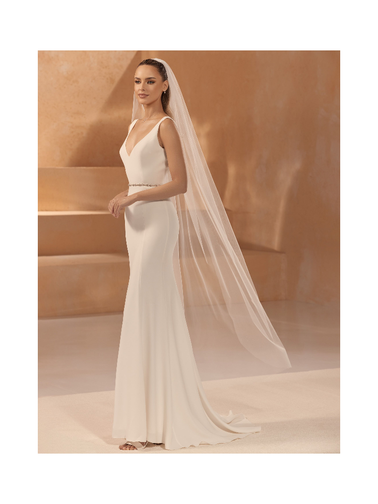 Bianco Evento S481 Sluier - 170 cm main product photo