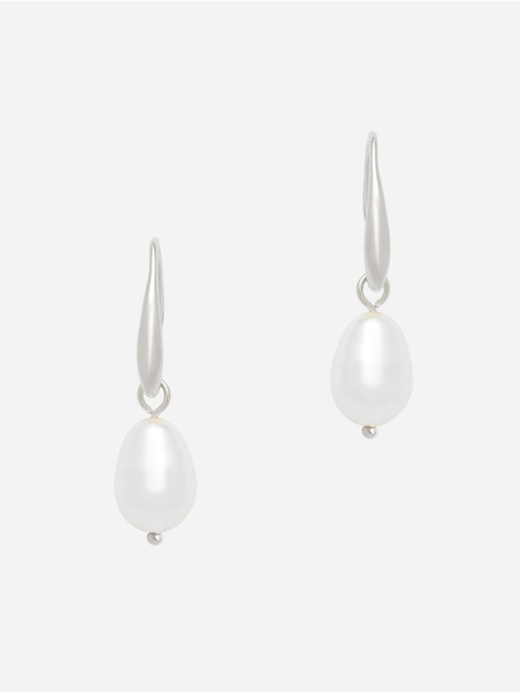 Abrazi Julie Parel Oorbellen Zilver main product photo