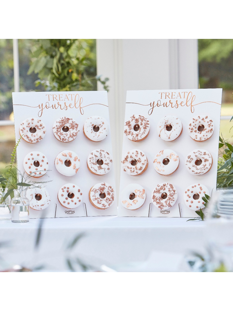 Ginger Ray BR-352 Botanical Wedding Donut Muur main product photo