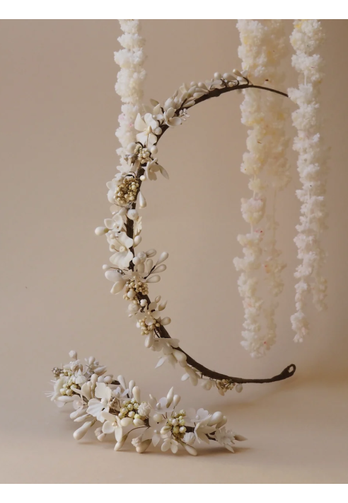 Lizeron Perrine Haarkam Wit