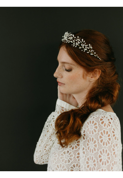 Lizeron Pietra Tiara Wit