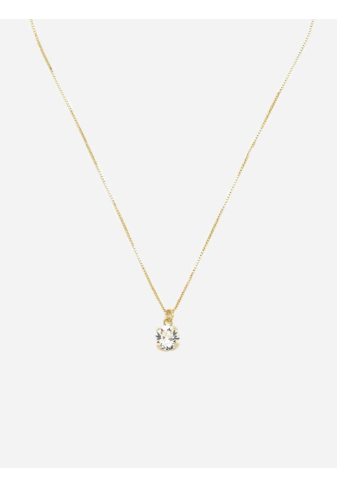 Abrazi Ava Ketting Goud 42cm ()