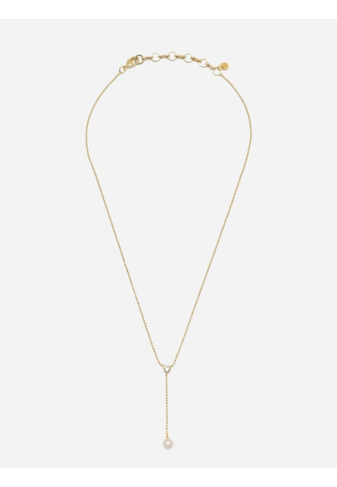 Abrazi Lovey Parel Ketting Goud ()