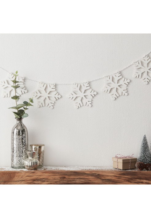 Ginger Ray SNOW-200 Snow Place Like Home Slinger