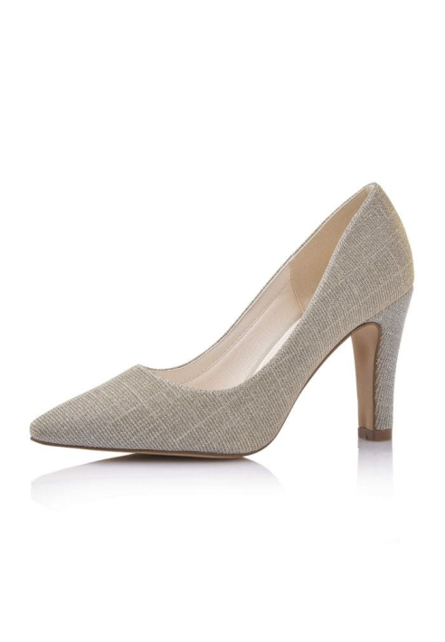Rainbow Club Fera Goud Metallic Bruidsschoenen ()