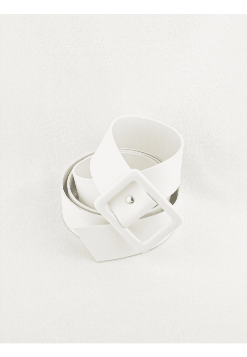 Forever & Eva G1009 Imitatieleer Riem Ivoor