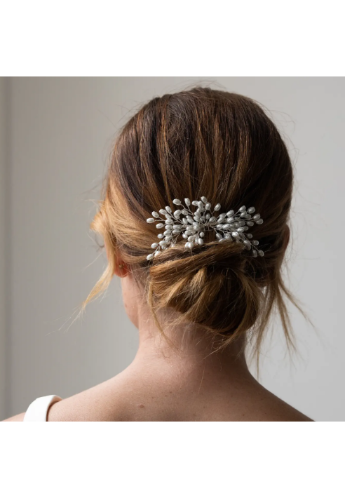 Abrazi Theresa Haarkam Zilver ()