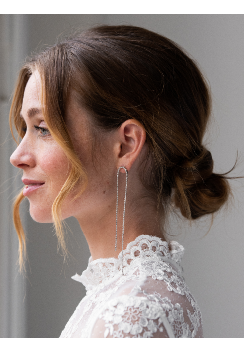 Abrazi Bieke Oorbellen Zilver