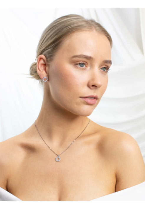 Abrazi Callie Ketting Zilver 42cm