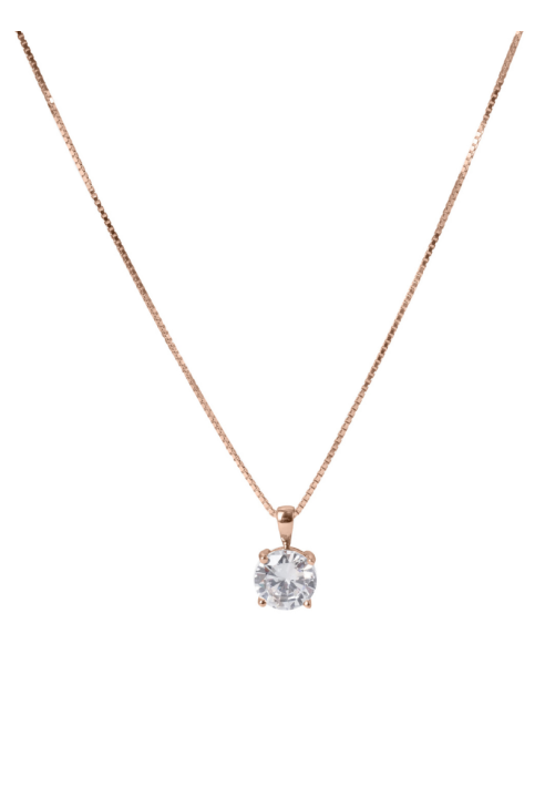 Abrazi halsketting K1S-RND-Rose-50cm