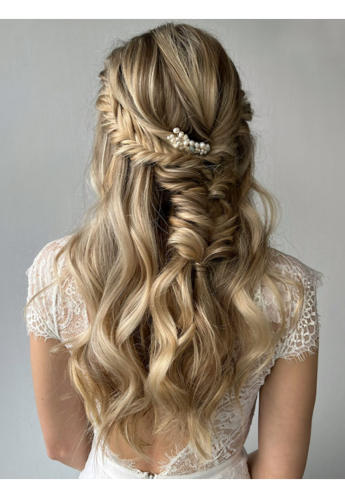 Sally Jane Bridal Jill Haarkam Zilver ()