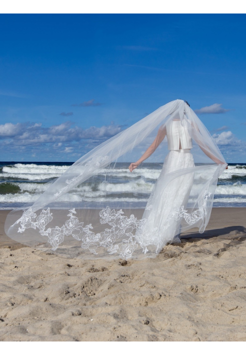 Novias Euphoria sluier - 270 cm