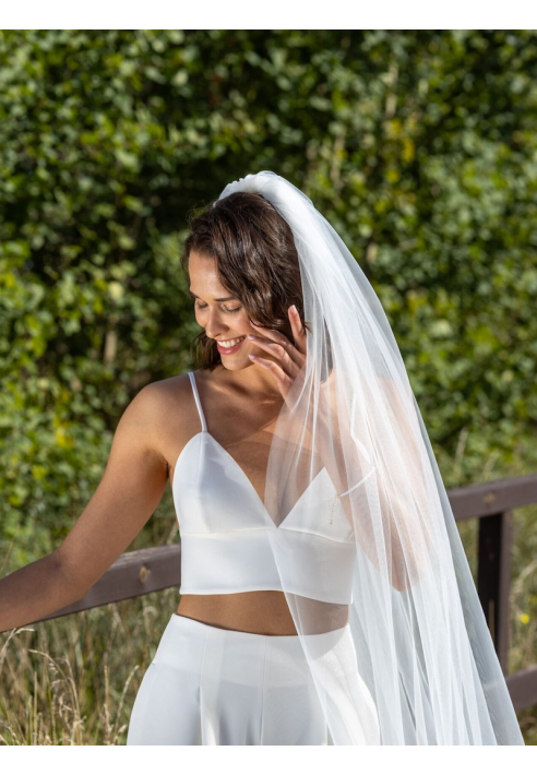 Novias Eveline sluier - 270 cm