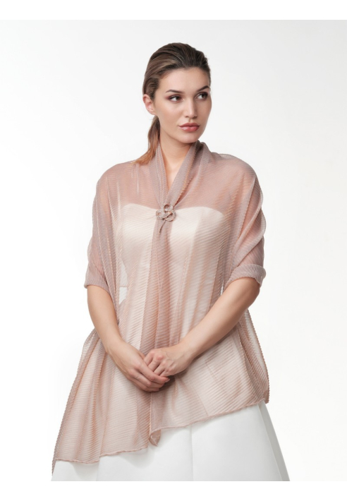 Poirier S143 Sjaal Roségoud ()