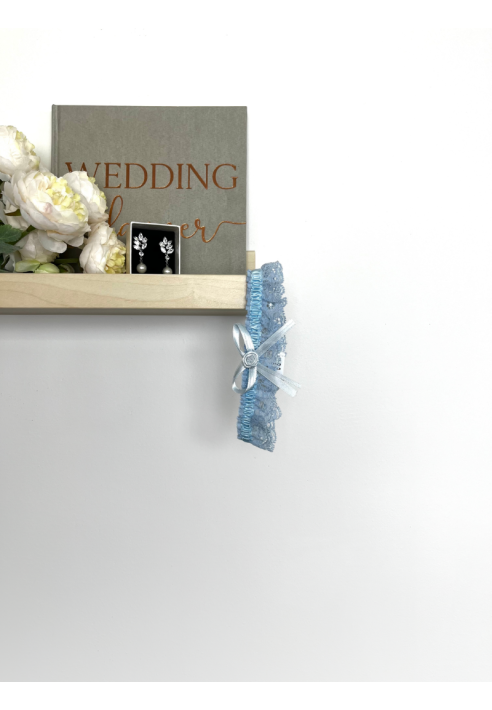 Bianco Evento SB2 Kousenband Blauw