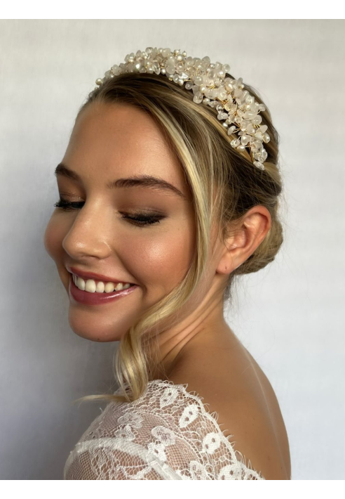 Sally Jane Bridal Selena Tiara Goud ()