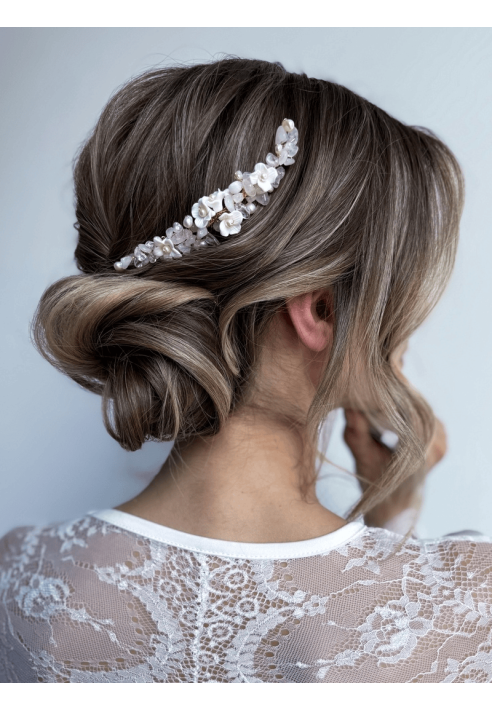 Sally Jane Bridal Celeste Haarkam Goud ()