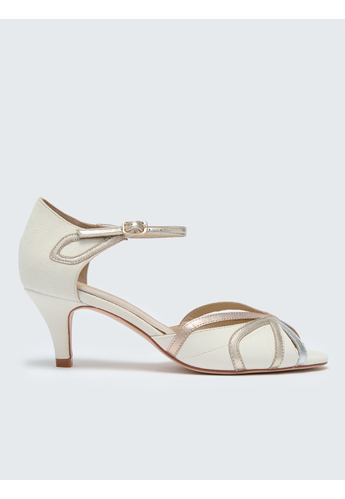 Rachel Simpson Connie Bruidsschoenen Ivoor ()