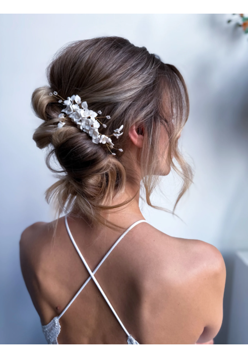 Sally Jane Bridal Lizzie Haarkam Goud ()