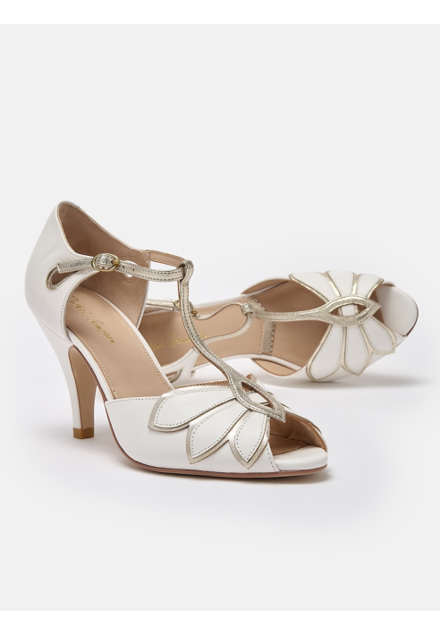Rachel Simpson Mimosa Bruidsschoenen Ivoor