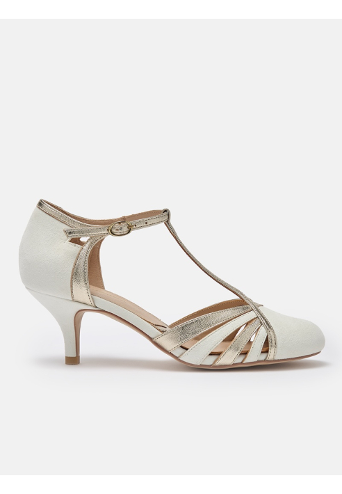 Rachel Simpson Rosie Bruidsschoenen Ivoor ()