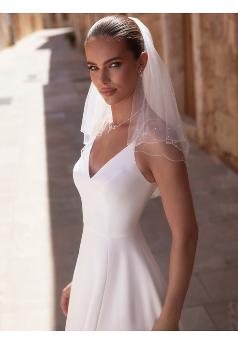 Bianco Evento S523 Sluier - 80/60 cm ()