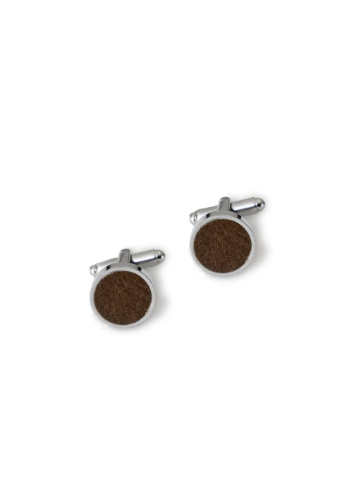 Abrazi C5-L-Brown Manchetknopen ()