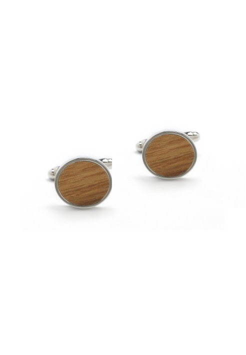 Abrazi C5-RN-C-Cognac Manchetknopen ()