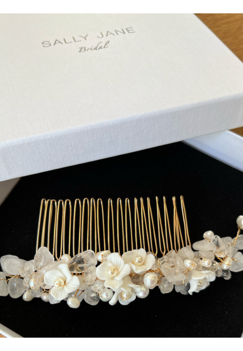 Sally Jane Bridal Celeste Haarkam Goud