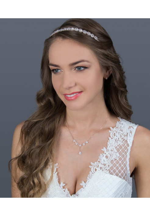 G. Westerleigh Bruids Tiara TS-J1645RG ()