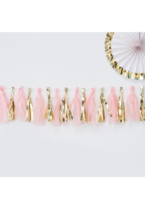 Ginger Ray OB-117 Oh Baby Roze Tasselslinger