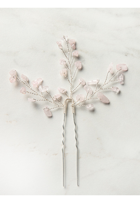 Sally Jane Bridal Lotis Haarspelden Zilver