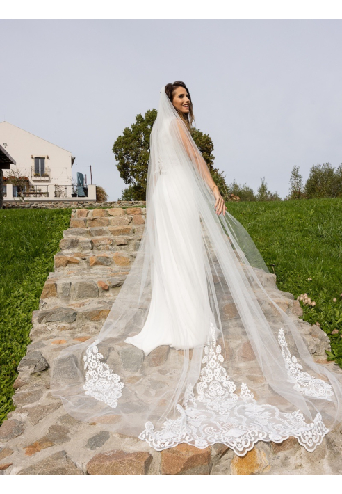 Novias Tampico sluier - 270 cm ()