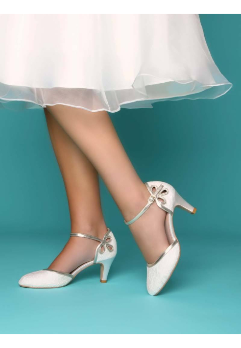 The Perfect Bridal Company Nina Goud Bruidsschoenen