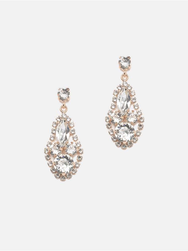 Abrazi Adele Swarovski Oorbellen Rosé main product photo