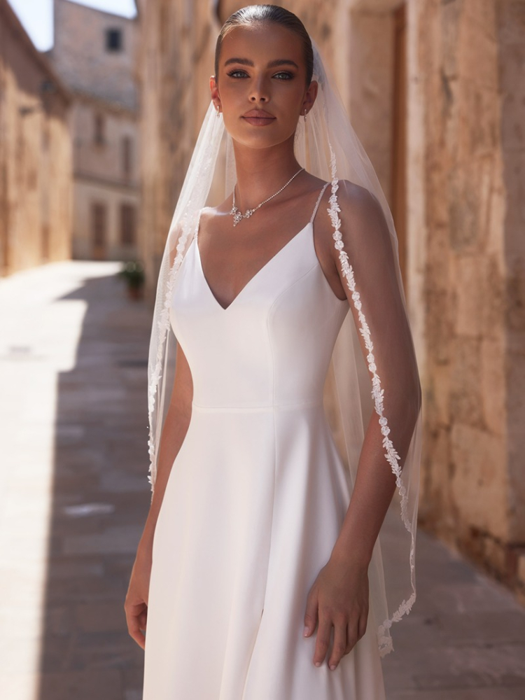 Bianco Evento S508 Sluier - 110 cm main product photo