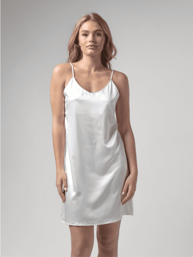 Poirier BN-725B Bride Nachtjapon Satijn Ivory main product photo