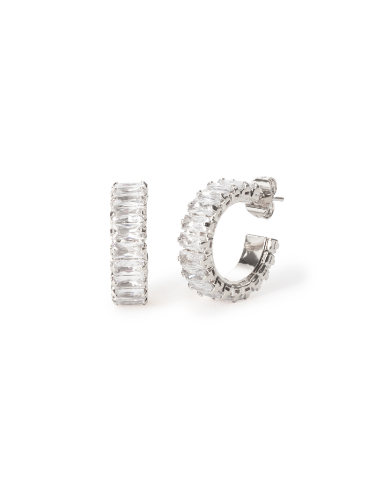 Abrazi Lauren Oorbellen Zilver main product photo