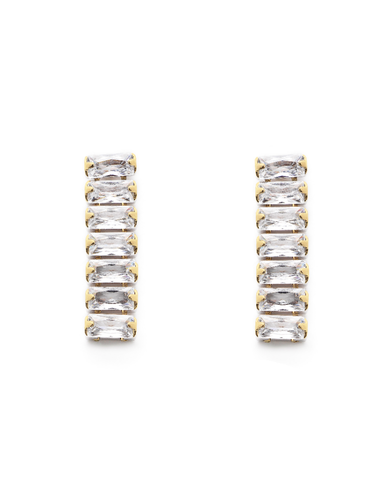 Abrazi Baguette Oorbellen Goud main product photo