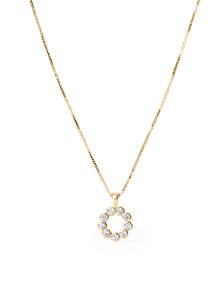 Abrazi Callie Ketting Goud 42cm main product photo