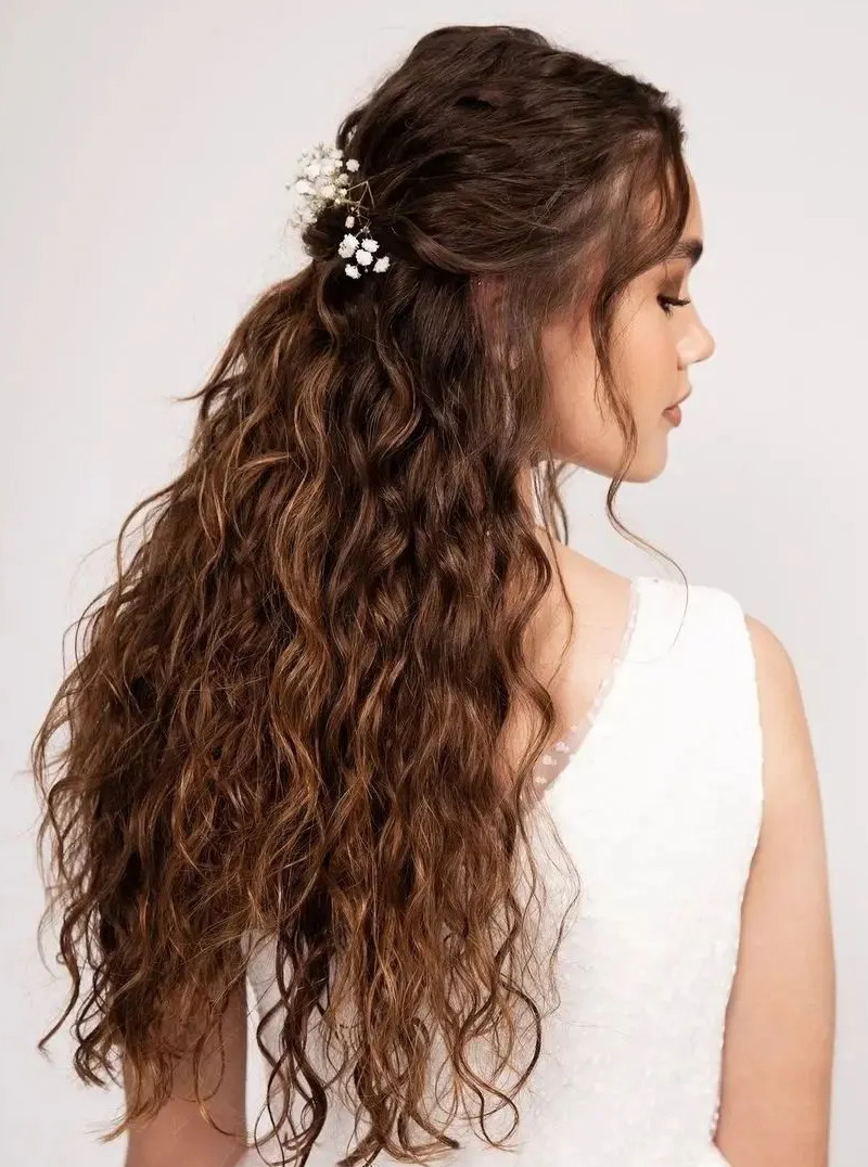 Bruidskapsel Lang Haar