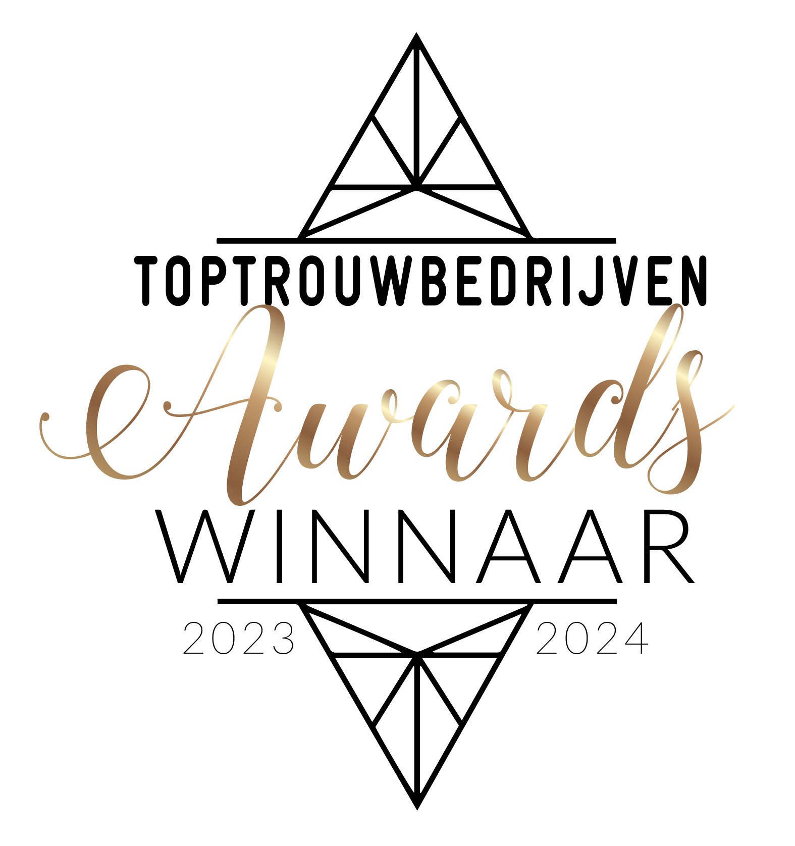 Top Trouwbedrijven Award 2023 - 2024 - beautifulbrideshop.nl